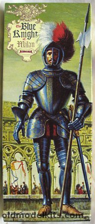 Aurora 1/8 The Blue Knight of Milan, 472 plastic model kit